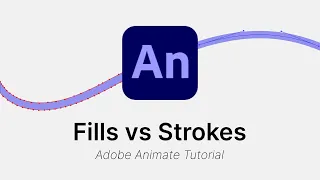 Should you use Fills or Strokes? - Adobe Animate CC Tutorial