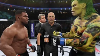 Mike Tyson vs. Swampman - EA Sports UFC 2 - Boxing Stars 🥊