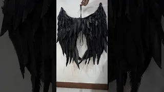 #Maleficent #wings #diy   #black #fashion #show #craft #easy #kids #shorts #halloween  #shortsvideo