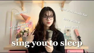 sing you to sleep 2! (laufey, bruno major, daniel caesar, billie eilish, etc.)