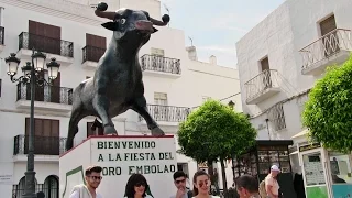 Vejer de la Ftra. (Cádiz) Fiesta del Toro Embolao 2017