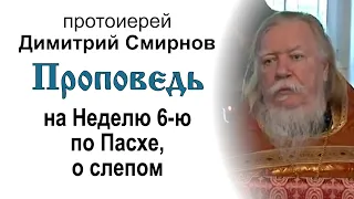 Проповедь на Неделю 6-ю по Пасхе, о слепом (2011.05.29)