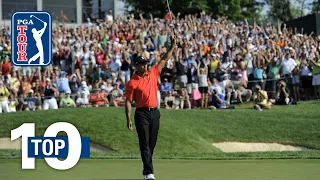 Tiger Woods’ top 10 shots at Muirfield Village