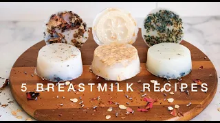 5 CREATIVE USES FOR YOUR BREASTMILK tutorial | Pampering yourself and your baby