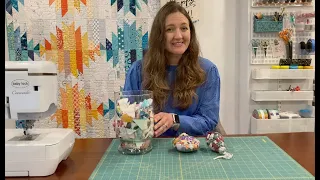 Repurpose Fabric Scraps as Decor