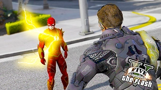The Legendary Flash VS Green Goblin ! Super Speed vs Technology (GTA 5 Ultimate Flash Mod)🏃🏽⚡️