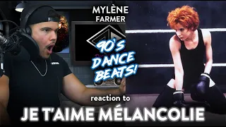 Mylène Farmer Reaction Je t'aime mélancolie (YES... THOSE BEATS!) | Dereck Reacts