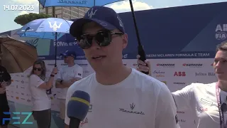 Rome E-Prix Friday: Maximilian Günther interview