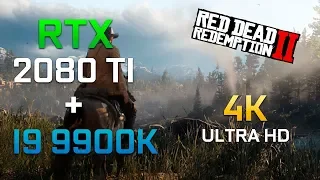 Red Dead Redemption 2  RTX 2080 Ti + i9 9900k in 4K