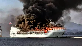 Shock the World! NATO's most luxurious cruise ship carrying 37 generals was sunk by Russia