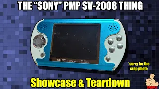 The (not) "SONY" PMP SV-2008 MP5 Portable Game Console Thing - Showcase & Teardown