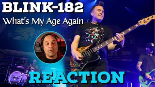 *WHAT'S MY AGE AGAIN* by Blink-182 (FIRST TIME REACTION)