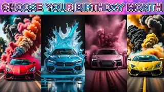 Choose Your Birthday Month & See Your Dream Cars🎂😍🚗 | Unique Dream Cars🤩✨ | Gift🎁💝 |