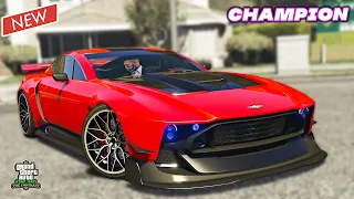 GTA 5 Online Dewbauchee Champion NEW DLC VEHICLE | Review & Best Customization | Aston Martin Victor