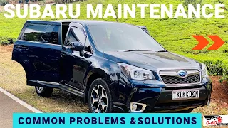 SUBARU MAINTENANCE: COMMON PROBLEMS & SOLUTIONS. Expensive to maintain? #Subaru