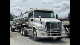 Milk Tanker Driver going to farms in first Vlog | Trucking Life | Truck driving 2301