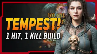 1 Hit 1 Kill - Tempest Speed Farm Builds - Diablo Immortal