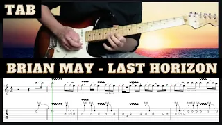 Brian May Last Horizon Cover | Guitar Tab | Tutorial | Lesson | Speed -30%