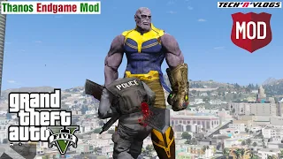 GTA 5 Thanos Endgame Mod || How To Install Thanos Mod In GTA 5 PC || Thanos Cinematic Version