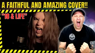 Best Cover Song From TOMMY JOHANSSON?  " 18 & Life " (SKID ROW COVER )[ Reaction ] | UK REACTOR |