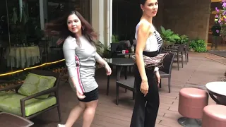 Who did it better? LAVA WALK tutorial with Catriona Gray