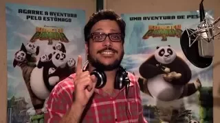 Lúcio Mauro Filho dubla "Kung Fu Panda 3" - em cartaz na Cinemark