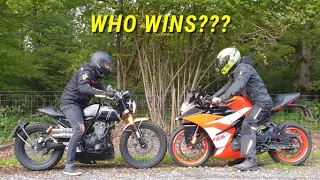 Battle of the 125's | Mondial vs KTM - Who wins???