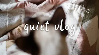 Quiet Vlog | Planting Garlic | Hand Quilting | Making Vegan Kimchi | Veganuary