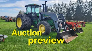 Greenhill Farms Equipment consignment auction