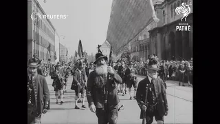 GERMANY:  FUNERAL OF PRINCE RUPRECHT: (1955)