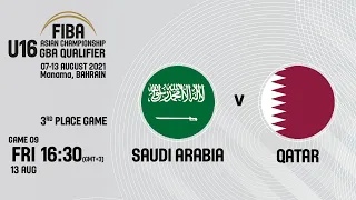 Saudi Arabia v Qatar | FIBA Asia U16 GBA Qualifiers 2021