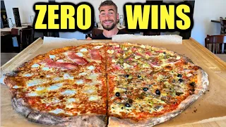 UNDEFEATED 34 INCH "FAT TONI" PIZZA CHALLENGE (The UK's BIGGEST PIZZA) | Authentic Italian Pizza
