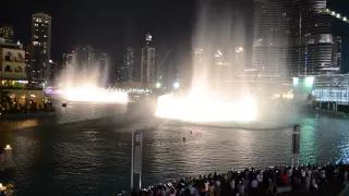 Прекрасные фонтаны( Дубай)