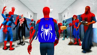 ENTRANDO PARA A ESCOLA DO HOMEM-ARANHA NO GTA 5!!!