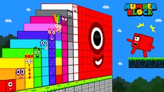 NEW Meta BIGGEST Numberblocks Calamity Maze | Big trouble in Super Mario Bros | Game Animation