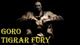 Mortal Kombat X - Goro (Tigrar Fury) Klassic Tower (HARD) NO MATCHES LOST