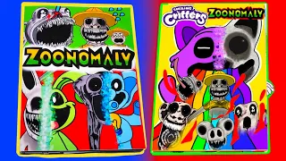 MAKING ZOONOMALY🌲🌳&SMILING CRITTERS🌼 COLLECTION GAME BOOK 🕹+ CATNAP&ZOOKEEPER SQUISHY
