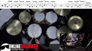 How To Play Fool In The Rain - Drum Lesson