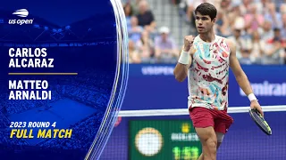 Carlos Alcaraz vs. Matteo Arnaldi Full Match | 2023 US Open Round 4