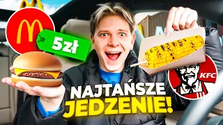 TESTUJĘ NAJTAŃSZE JEDZENIE Z FAST FOODÓW 😱 | Dominik Rupiński