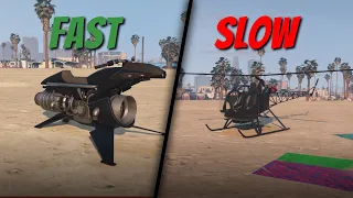 Which is FASTER? Sparrow VS Oppressor Mk2 Comparison