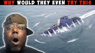 Somali Pirates Approach US Stealth Destroyer Ship ..This is What Happened Next!