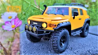 1/18 FMS Toyota FJ Cruiser Unboxing & Review & Off-Road Test