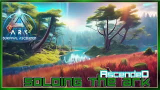 Exploring the Island Map ASA for Best Base Locations! Soloing the Ark Ascended EP8