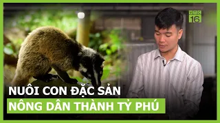 Bí quyết nuôi con đặc sản, nông dân rảnh tay "đếm" tiền | VTC16