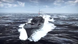 Royal Navy Fairmile D (5001): cinematic