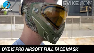 Dye i5 Pro Airsoft Full Face Mask - Quick Look