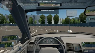 City Car Driving - Упражнение змейка
