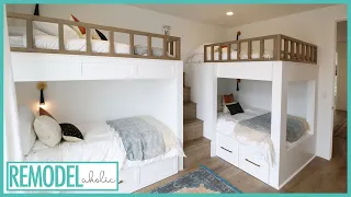 Cool Bunk Bed Room Ideas for Kids | Room Tours  #ideas #bunkbed #forkids