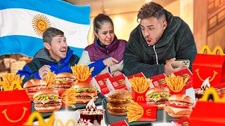 EXPERIMENTAMOS O MCDONALDS DA ARGENTINA